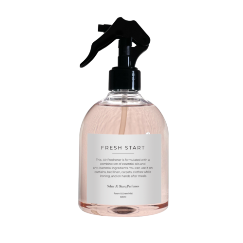 Fresh start - Room and Linen Mist, Anti-Bacterial Ingredients with Essential Oil - 500ml
