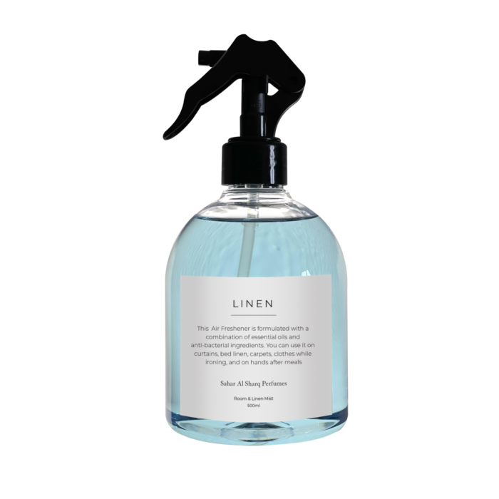 Linen - Room and Linen Mist, Anti-Bacterial Ingredients with Essential Oil - 500ml