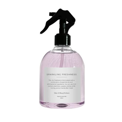 Sparking Freshness - Room and Linen Mist, Anti-Bacterial Ingredients with Essential Oil - 500ml