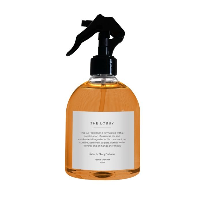 The Lobby - Room and Linen Mist, Anti-Bacterial Ingredients with Essential Oil - 500ml