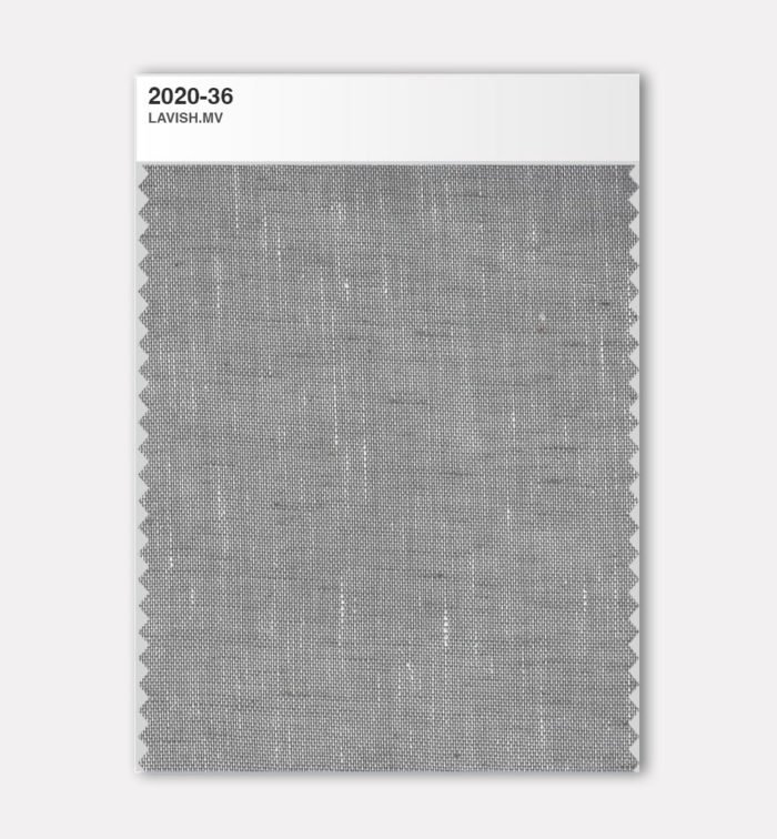 Wool Grey - Sheer Fabric, 18x110 Inches