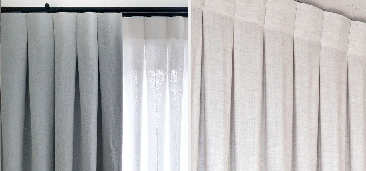 Inverted Pleat Curtains Archives - Lavish.mv