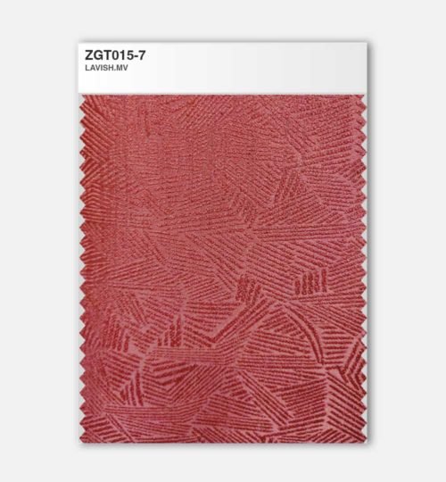 Cultural Collection - Deep Ruby Red, Pattern Fabric, 18x110 Inches