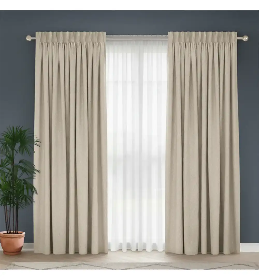Tranquil Collection - Cream Mist - Textured Fabric - 1888-2, 18x110 Inches 5 Tranquil Collection - Cream Mist - Textured Fabric - 1888-2, 18x110 Inches - Image 2