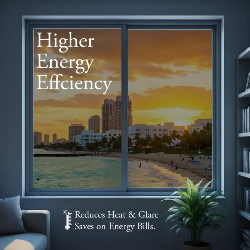 Window films - Heat Reducing Ultracool Window Film - 2 Ply 1.5 Mil - Pigmented Ceramic - VL50% IR95% 5 high IRR properties01 2