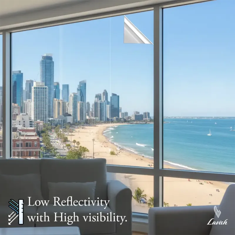 Window films - Heat Reducing Ultracool Window Film - 2 Ply 1.5 Mil - Pigmented Ceramic - VL50% IR95% 7 high IRR properties01 3