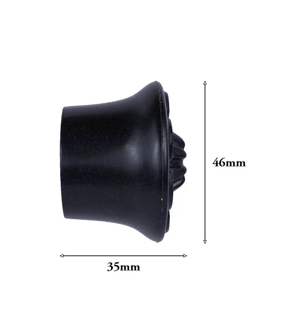 Window Curtain Rod End Caps Finials