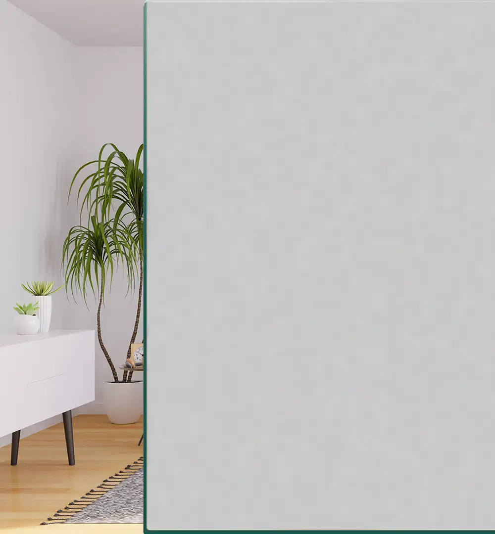 White Frosted Window Film