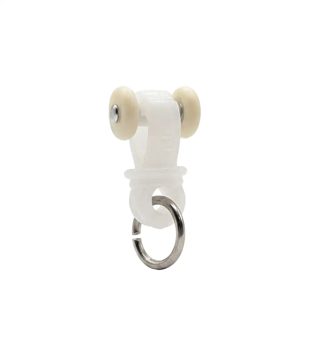 Curtain Track Roller Gliders with Ring